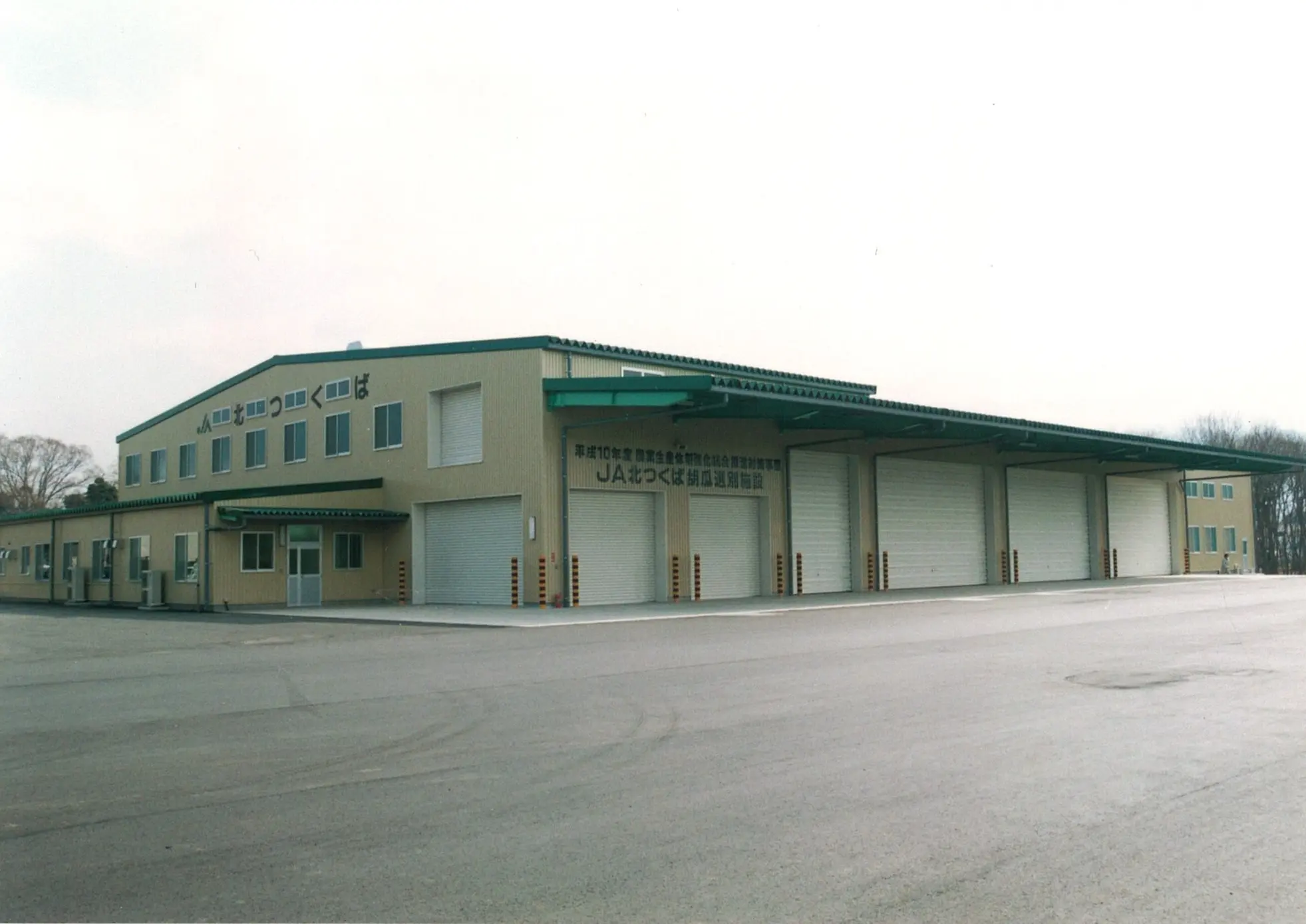 2001年1月 「キュウリ選果施設」竣工